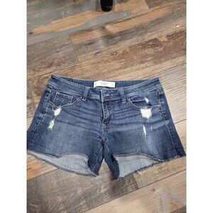 Abercrombie & Fitch Jean Denim Shorts Size 4 / 27 (2nd Pair Like This)   EUC B22